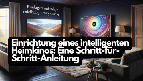 Einrichtung Eines Intelligenten Heimkinos Eine Schritt Für Schritt Anleitung